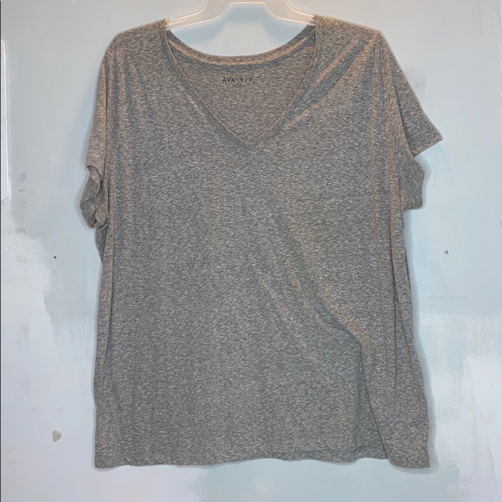 Ava & Viv v- neck tee